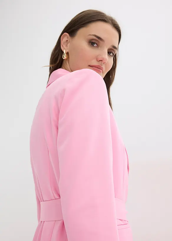 Blazer avec ceinture &agrave; nouer, bonprix