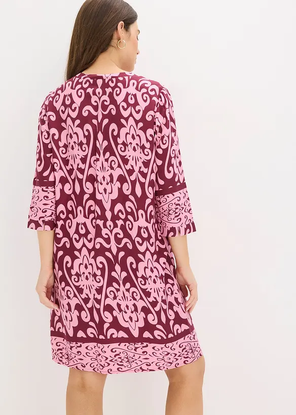 Tunika-Kleid aus flie&szlig;ender Viskose, bonprix