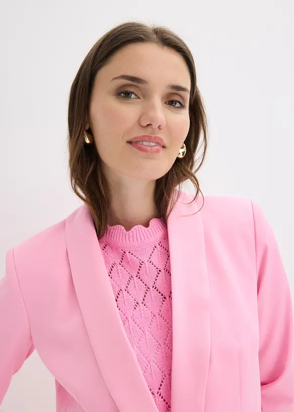 Blazer avec ceinture &agrave; nouer, bonprix