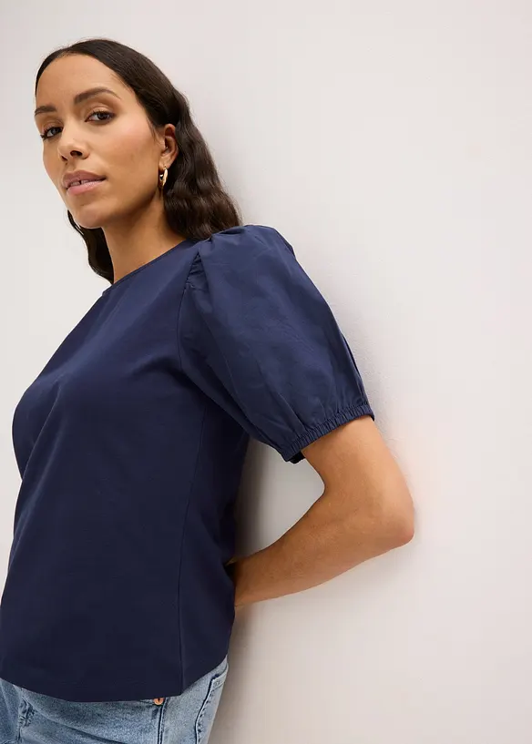 T-shirt &agrave; manches ballon, bonprix