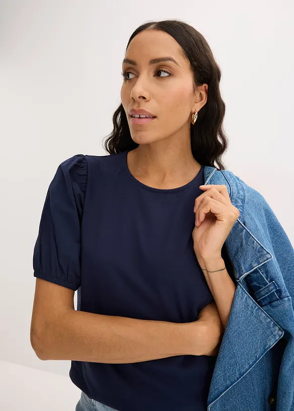 T-shirt &agrave; manches ballon, bonprix