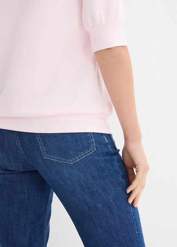 Weit geschnittenes Scuba-Shirt, bonprix