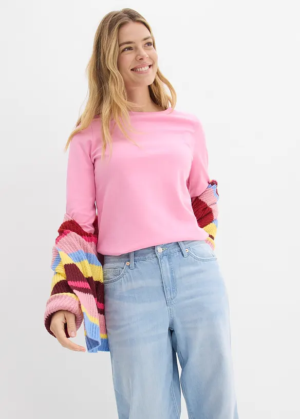 Shirt aus reiner schwerer Bio-Baumwolle, bonprix