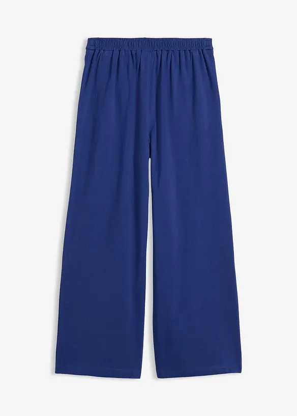 Jupe-culotte en coton avec taille &eacute;lastiqu&eacute;e, bonprix