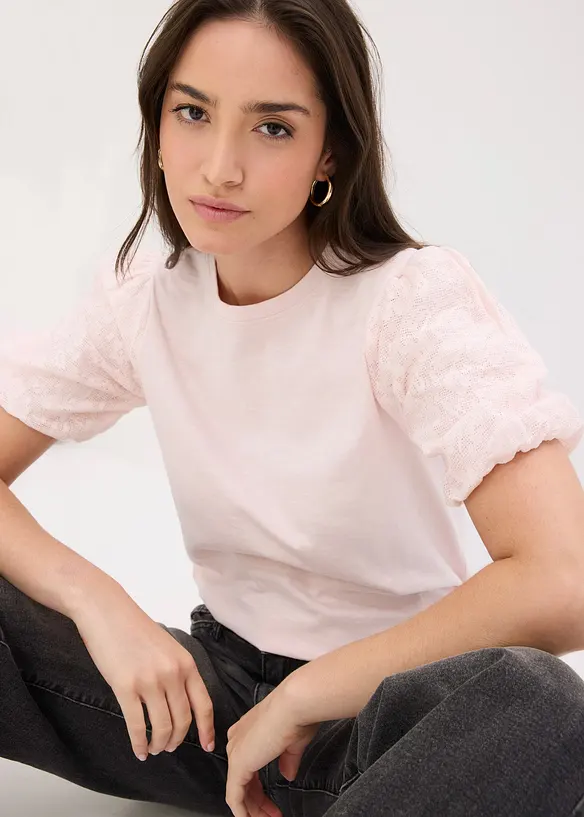 Shirt aus reiner Baumwolle, bonprix