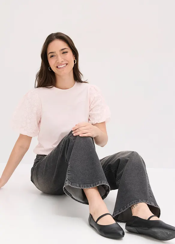 Shirt aus reiner Baumwolle, bonprix