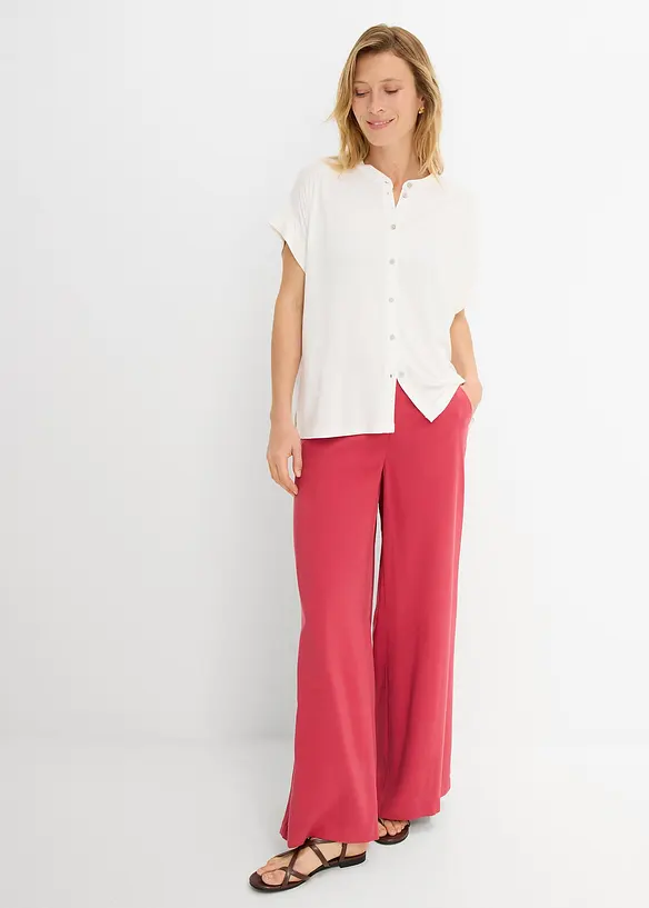 Shirtbluse aus softem Viskose Mix, bonprix
