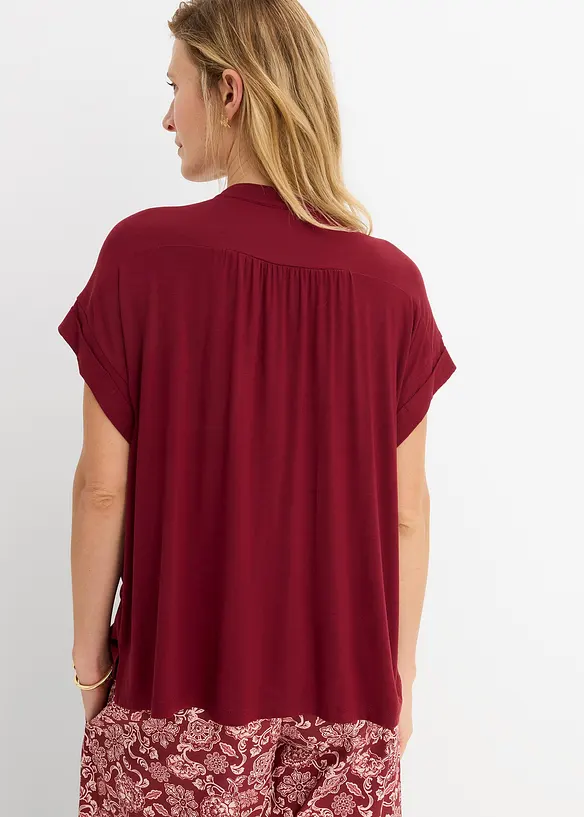 Shirtbluse aus softem Viskose Mix, bonprix