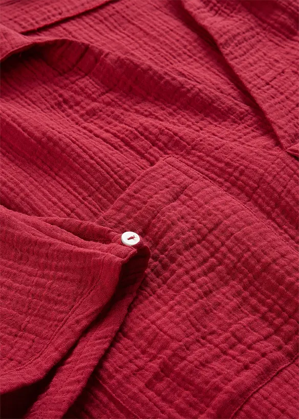 Kaftan-Kleid aus weichem Musselin, bonprix