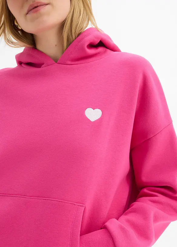 Oversize Hoodie aus weichem Baumwoll-Mix, bonprix