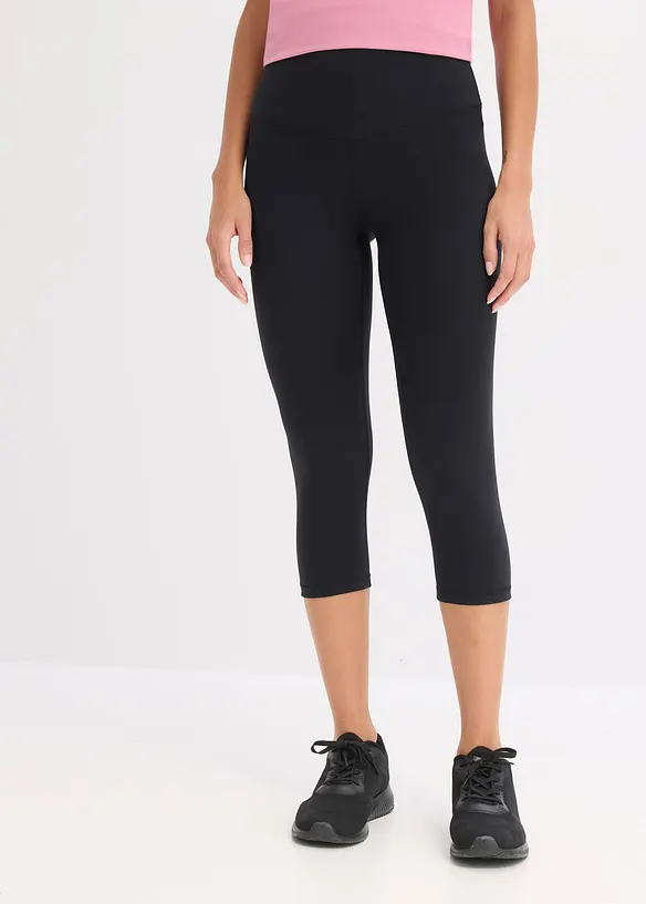 Legging de sport robuste, coupe corsaire, bonprix