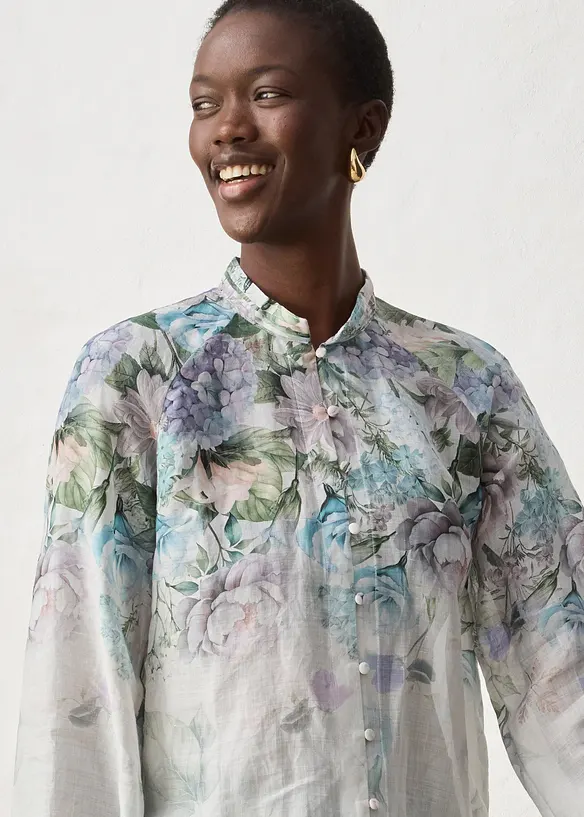 Tunikabluse aus k&uuml;hlender Ramie-Qualit&auml;t, bonprix