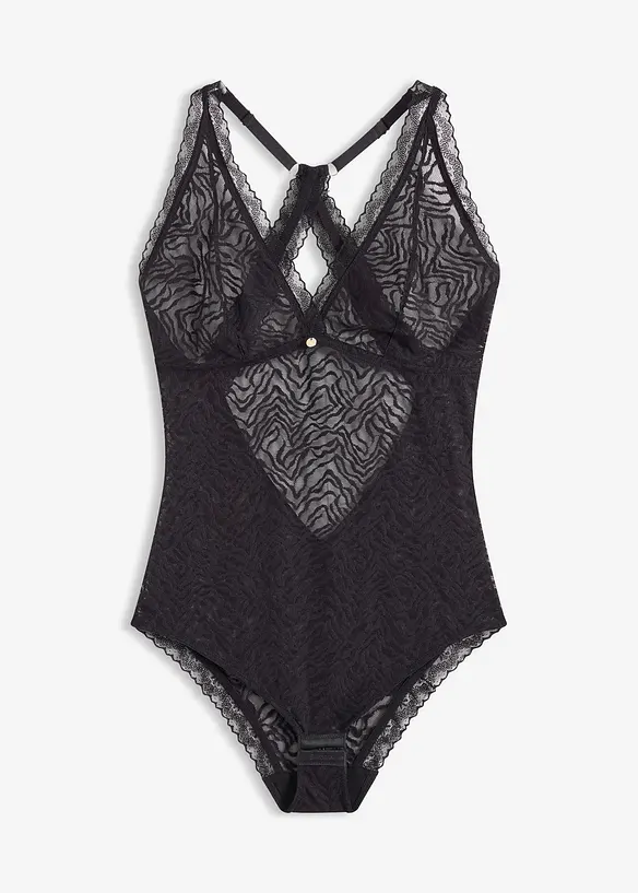 Body sans armatures en dentelle fine, bonprix