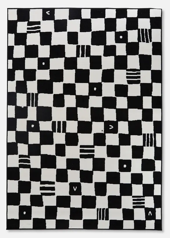 Tapis &agrave; motif graphique, bonprix