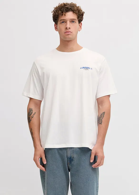 JJ REBEL T-Shirt aus reiner Baumwolle, JJ REBEL