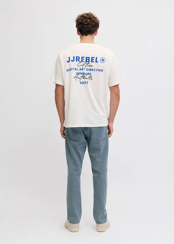 JJ REBEL T-Shirt aus reiner Baumwolle, JJ REBEL