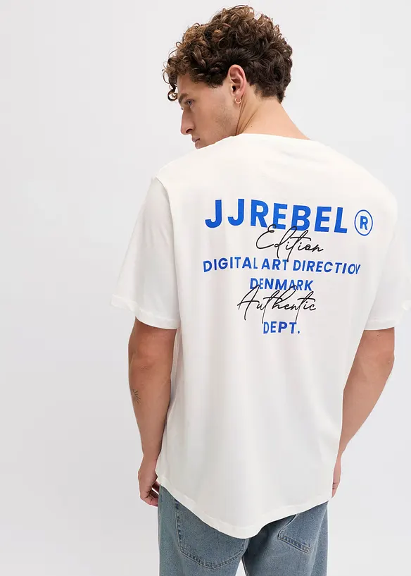 JJ REBEL T-Shirt aus reiner Baumwolle, JJ REBEL