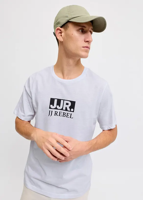 JJ REBEL T-Shirt aus reiner Baumwolle, JJ REBEL
