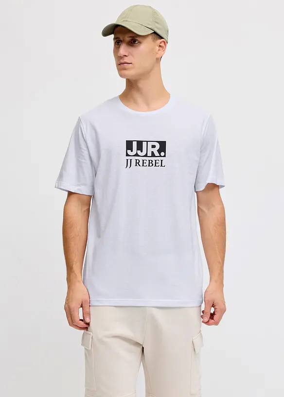 JJ REBEL T-Shirt aus reiner Baumwolle, JJ REBEL