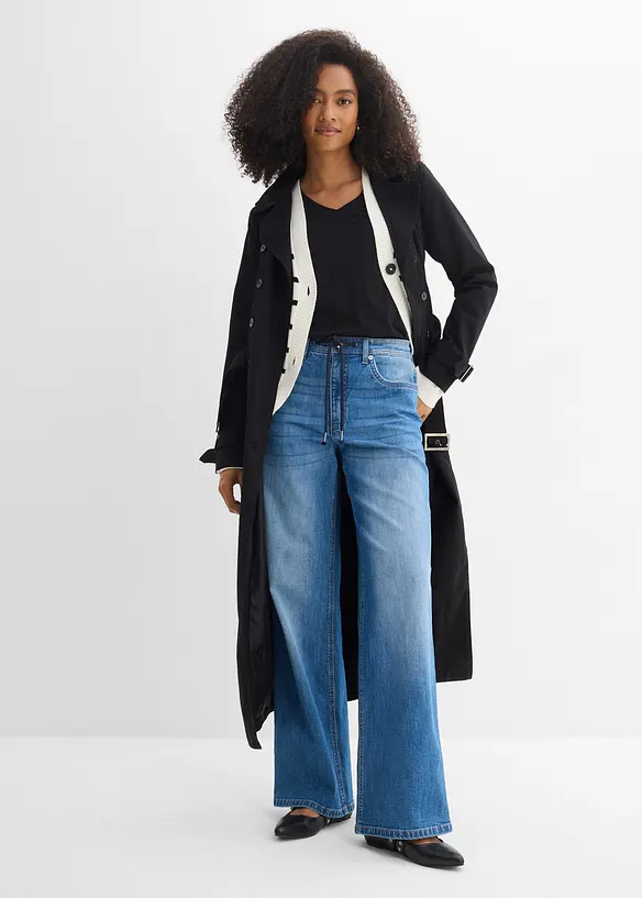 Loose Straight-Jeans, High Waist, bonprix