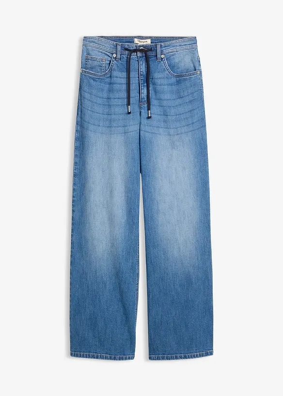 Loose Straight-Jeans, High Waist, bonprix