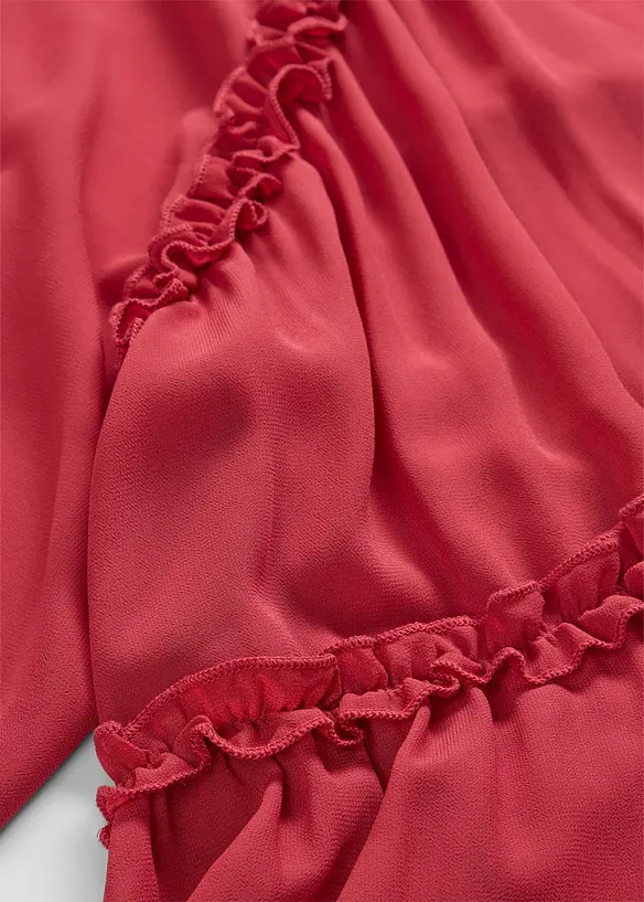 Tunika-Kleid aus strukturiertem Chiffon, bonprix