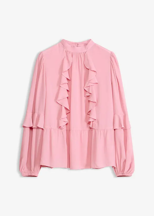 Blouse &agrave; volants, bonprix