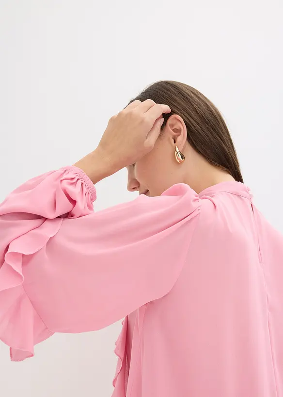 Blouse &agrave; volants, bonprix