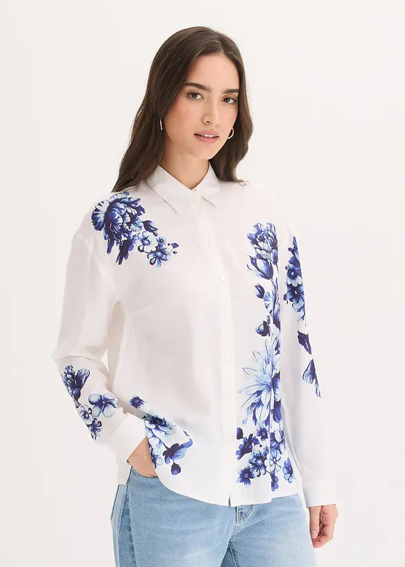 Chemisier en viscose fluide, bonprix