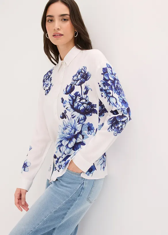 Chemisier en viscose fluide, bonprix