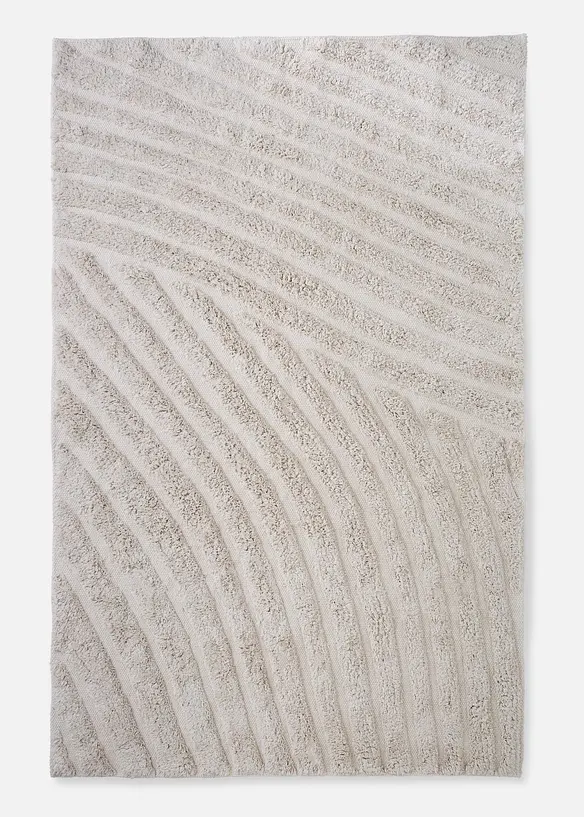 Tapis de bain &agrave; motif graphique, bonprix