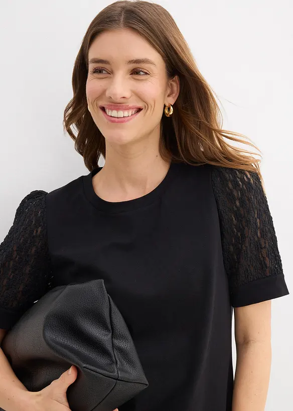 Shirt aus Baumwoll-Mix, bonprix