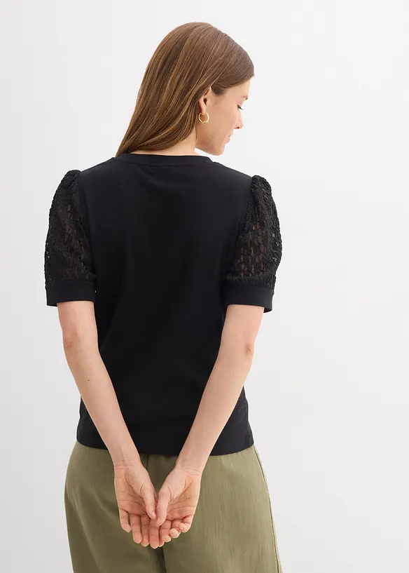 Shirt aus Baumwoll-Mix, bonprix