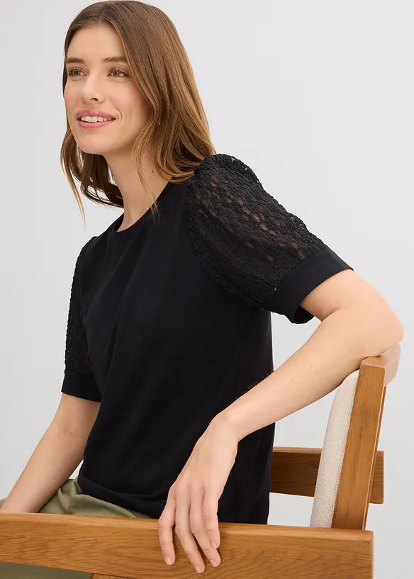 Shirt aus Baumwoll-Mix, bonprix