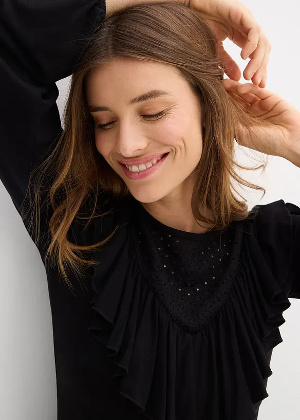 Shirt aus Viskose-Mix, bonprix