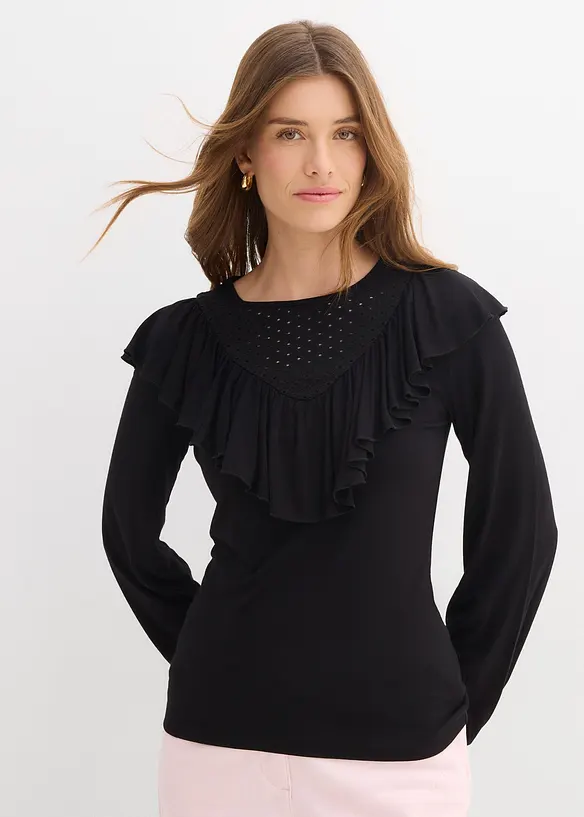 Shirt aus Viskose-Mix, bonprix