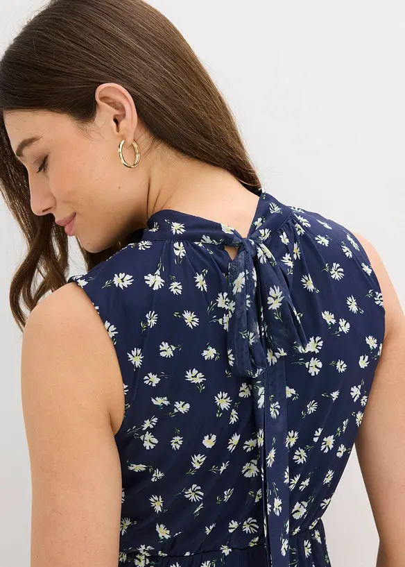 Robe en jersey et mesh fin, bonprix