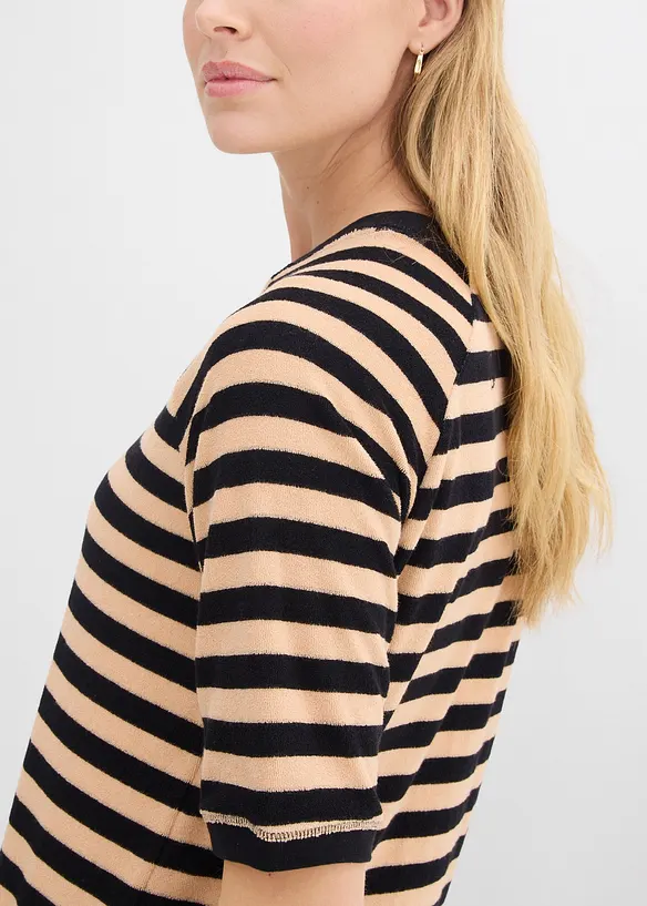 Shirt aus weichem Frottee, bonprix