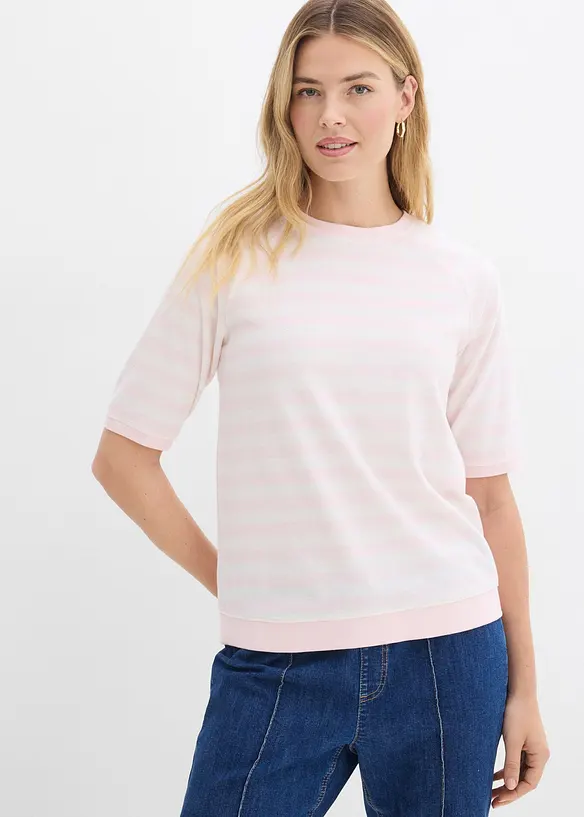 Shirt aus weichem Frottee, bonprix