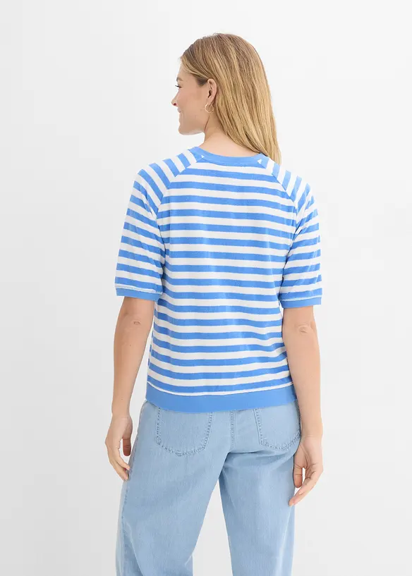 T-shirt en tissu &eacute;ponge doux, bonprix