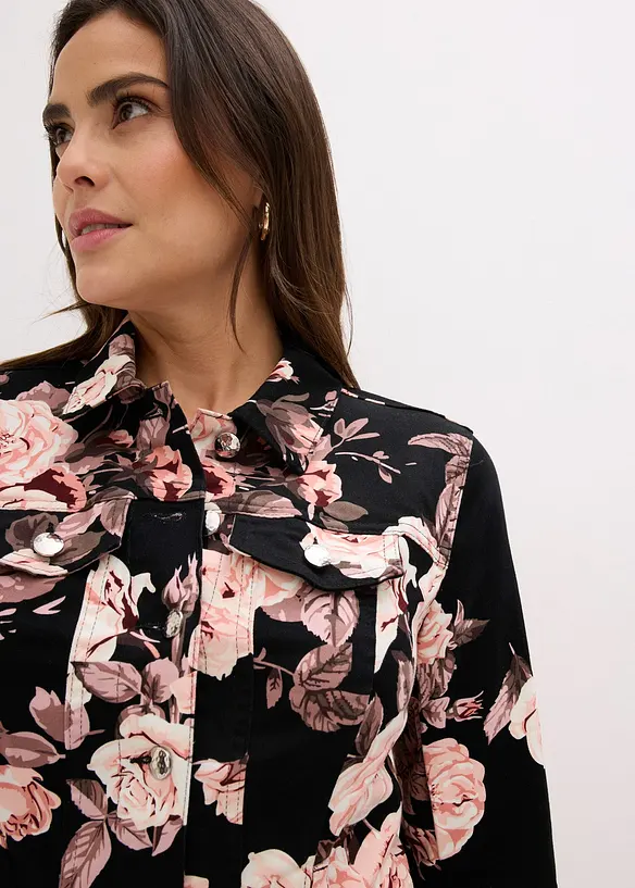 Twill-Jacke aus Baumwolle, bonprix