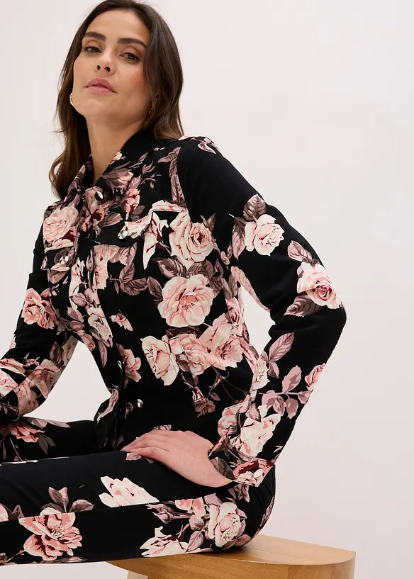 Twill-Jacke aus Baumwolle, bonprix