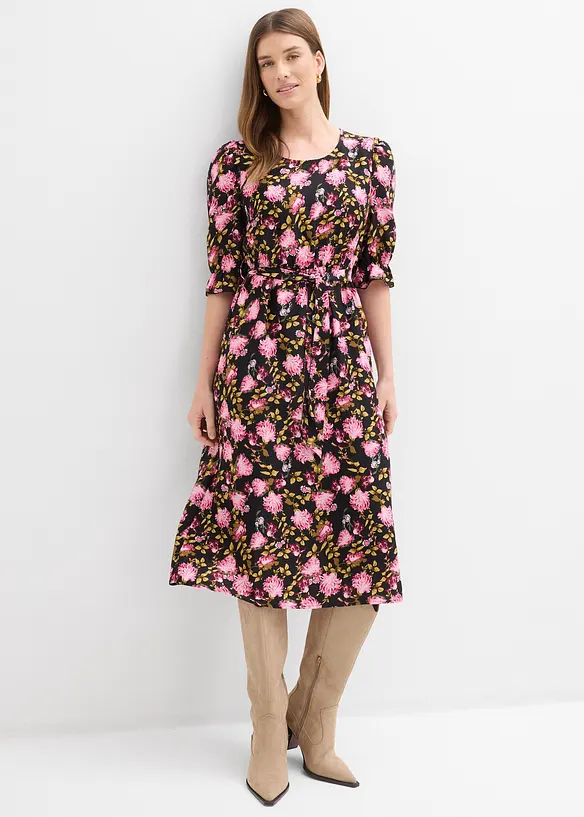 Robe midi, bonprix