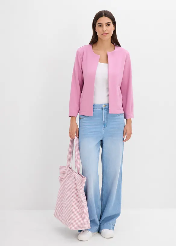 Veste en mati&egrave;re sweat, bonprix