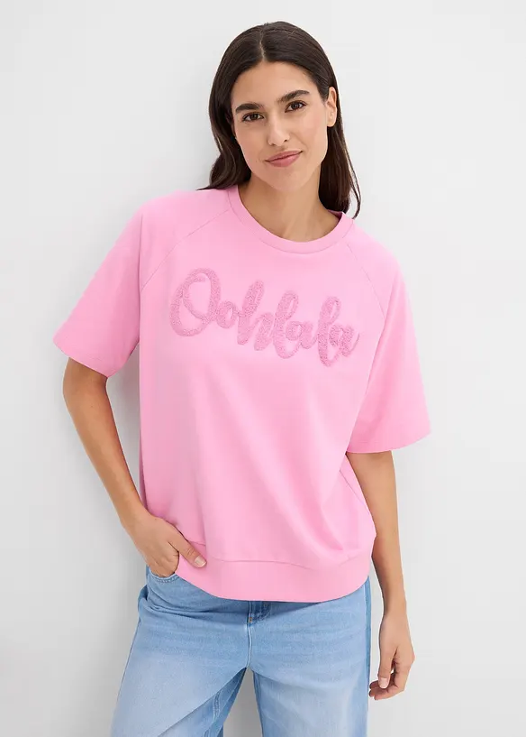 Sweat en coton m&eacute;lang&eacute;, bonprix