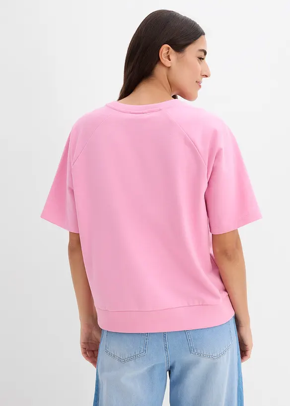 Sweat en coton m&eacute;lang&eacute;, bonprix