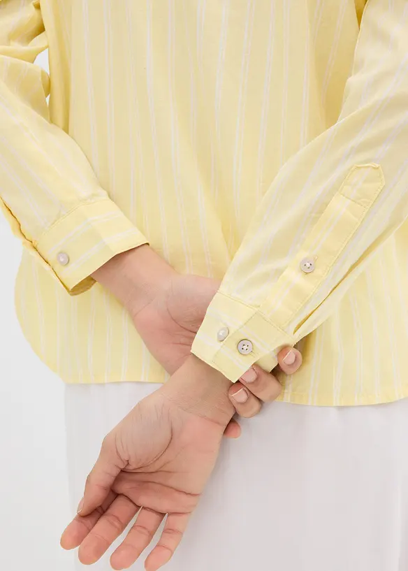 Chemisier ray&eacute; 100% coton, bonprix