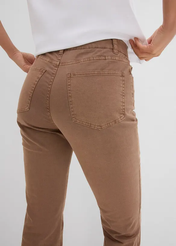 Flared Jeans Mid Waist, Stretch, bonprix