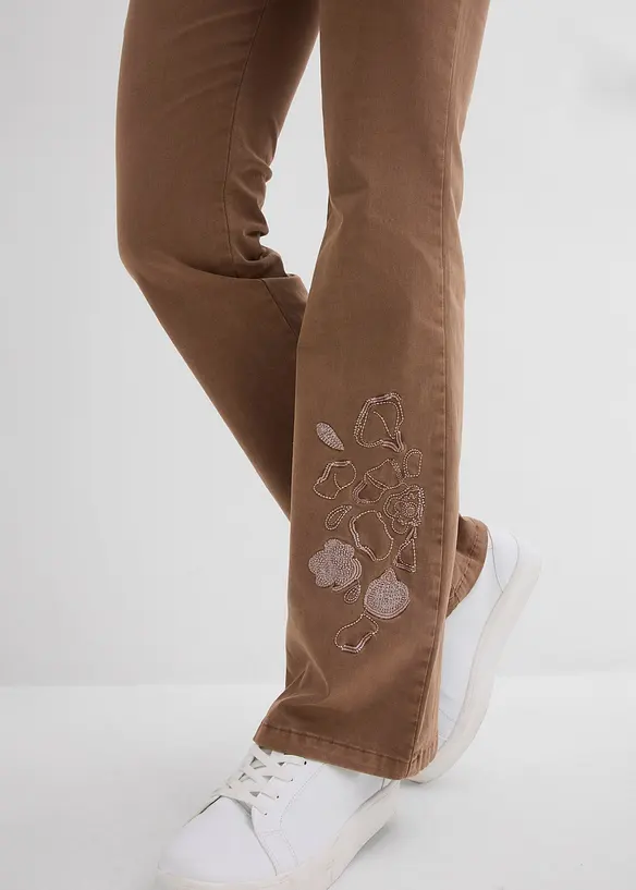 Flared Jeans Mid Waist, Stretch, bonprix