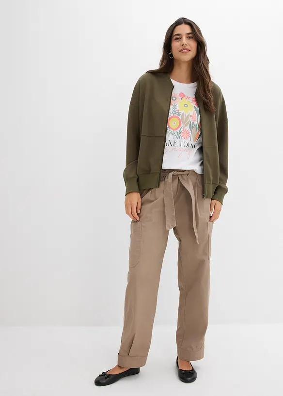 T-Shirt aus reiner Baumwolle, bonprix